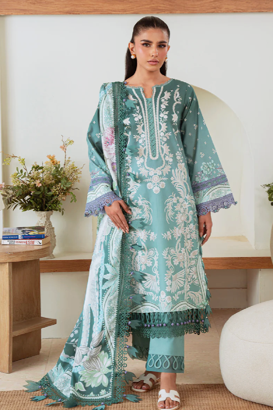 Jade Urbane Cambric / Embroidered Lawn Collection