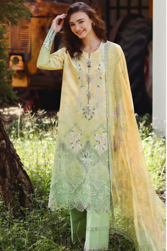 Quiet Bloom – Festive Chikankari Lawn Collection