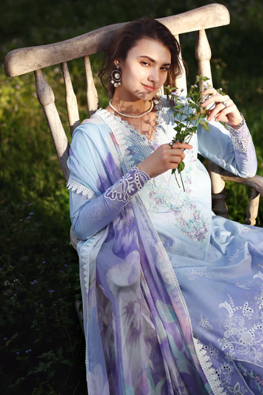 Ombre Whisper – Luxury Chikankari Lawn Collection
