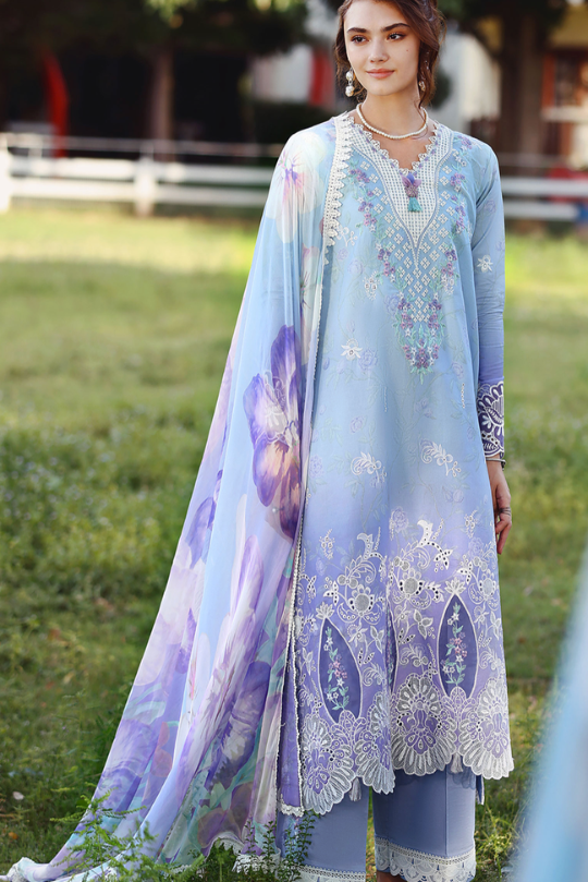 Ombre Whisper – Luxury Chikankari Lawn Collection