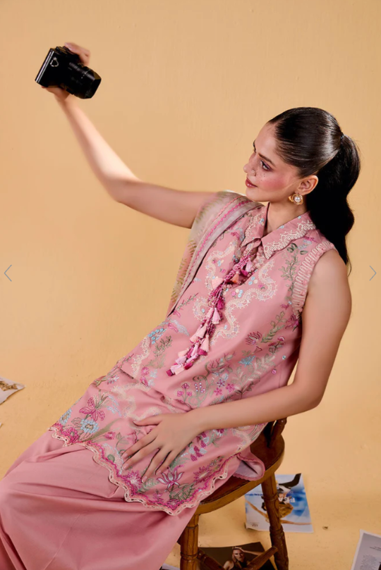 Sobia Nazir Vital Vol 2  Luxury Embroidered Lawn Dress Material