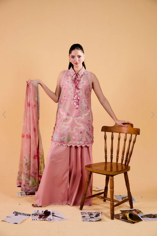Sobia Nazir Vital Vol 2  Luxury Embroidered Lawn Dress Material