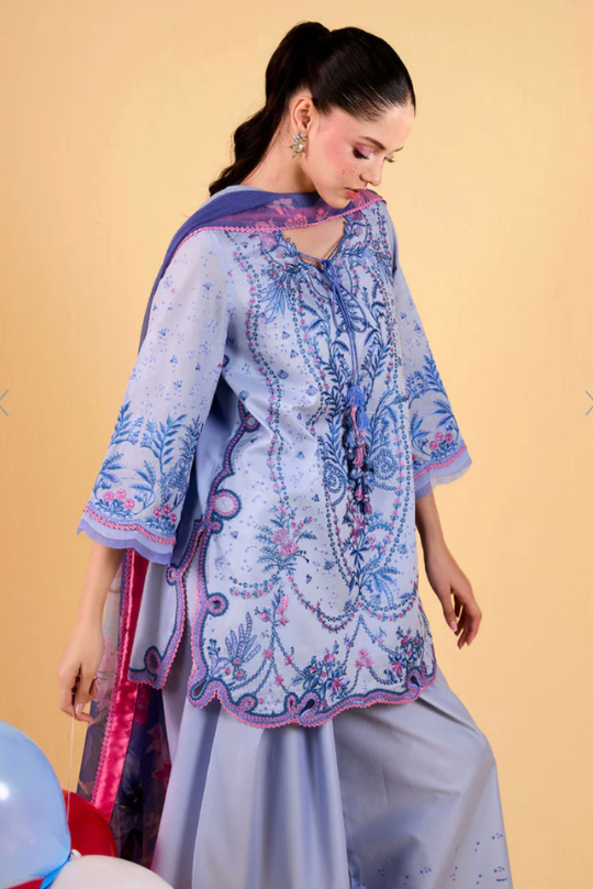 Sobia Nazir Vital Vol 2 Embroidered Lawn Panels Dress