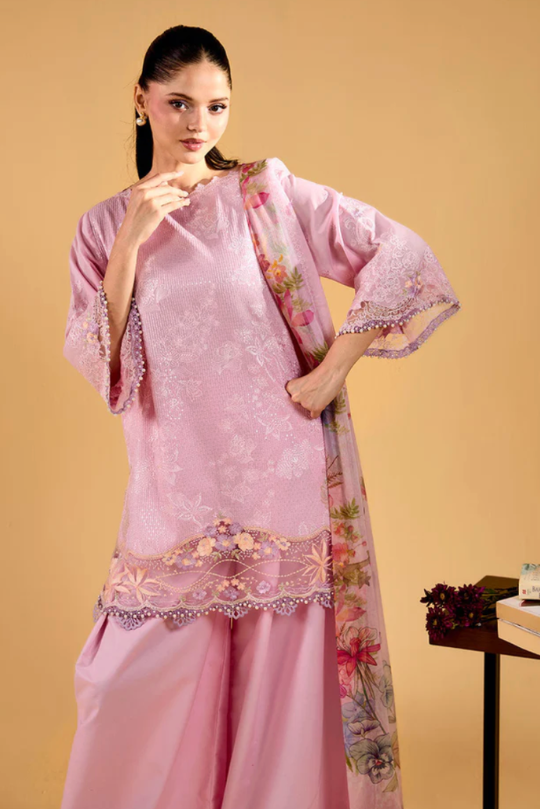 Sobia Nazir Vital Vol 2 Embroidered Lawn Suit with Printed Dupatta