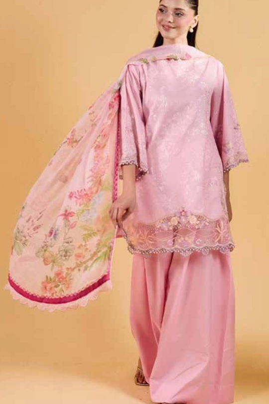 Sobia Nazir Vital Vol 2 Embroidered Lawn Suit with Printed Dupatta